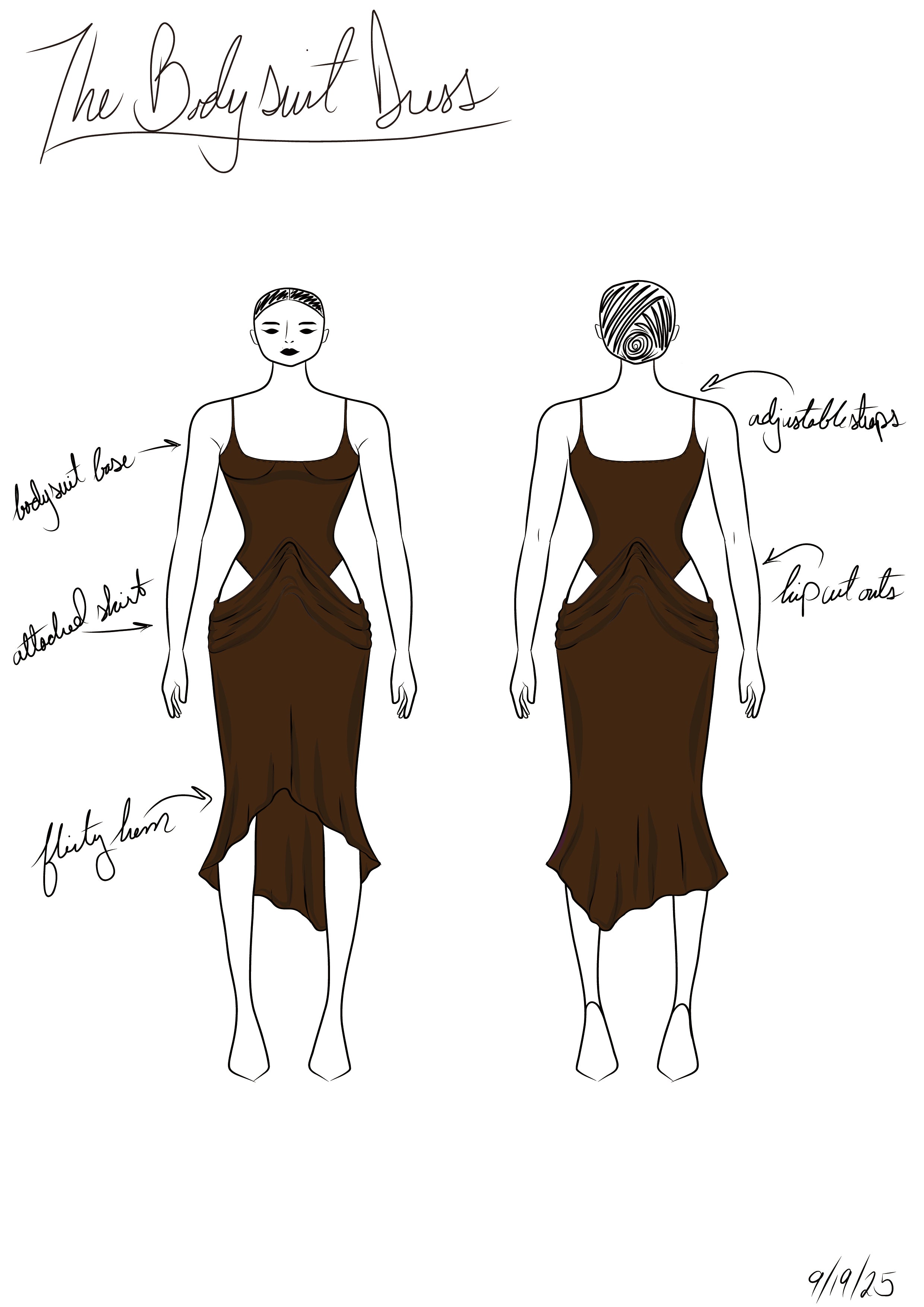 The Bodysuit Dress